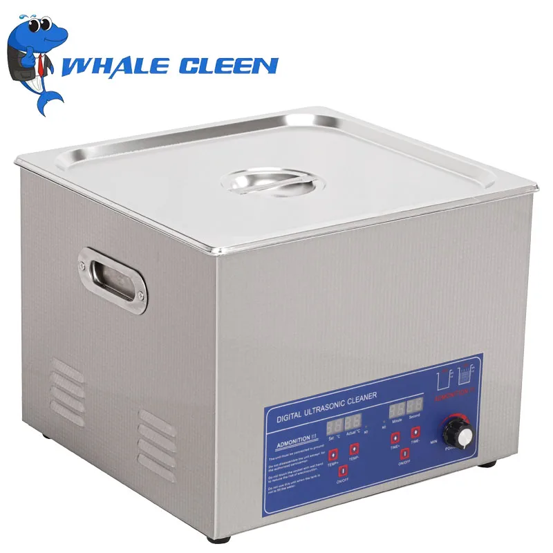 Vinyl Record Cleaner - เครื่องทำความสะอาดอัลตราโซนิกแบบพกพาดิจิตอล บลูเวล 10 ลิตร 2.64 แกลลอน