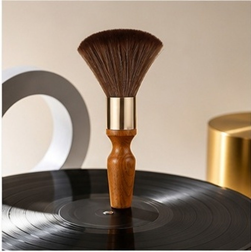 Vinyl Record Cleaner - แปรงทำความสะอาดแผ่นเสียงไวนิล แผ่นซีดี อัลเบัม แผ่นเสียง ตลับเทิร์นเทเบิล พร้อมเส้นใยสังเคราะห์นำไฟฟ้า