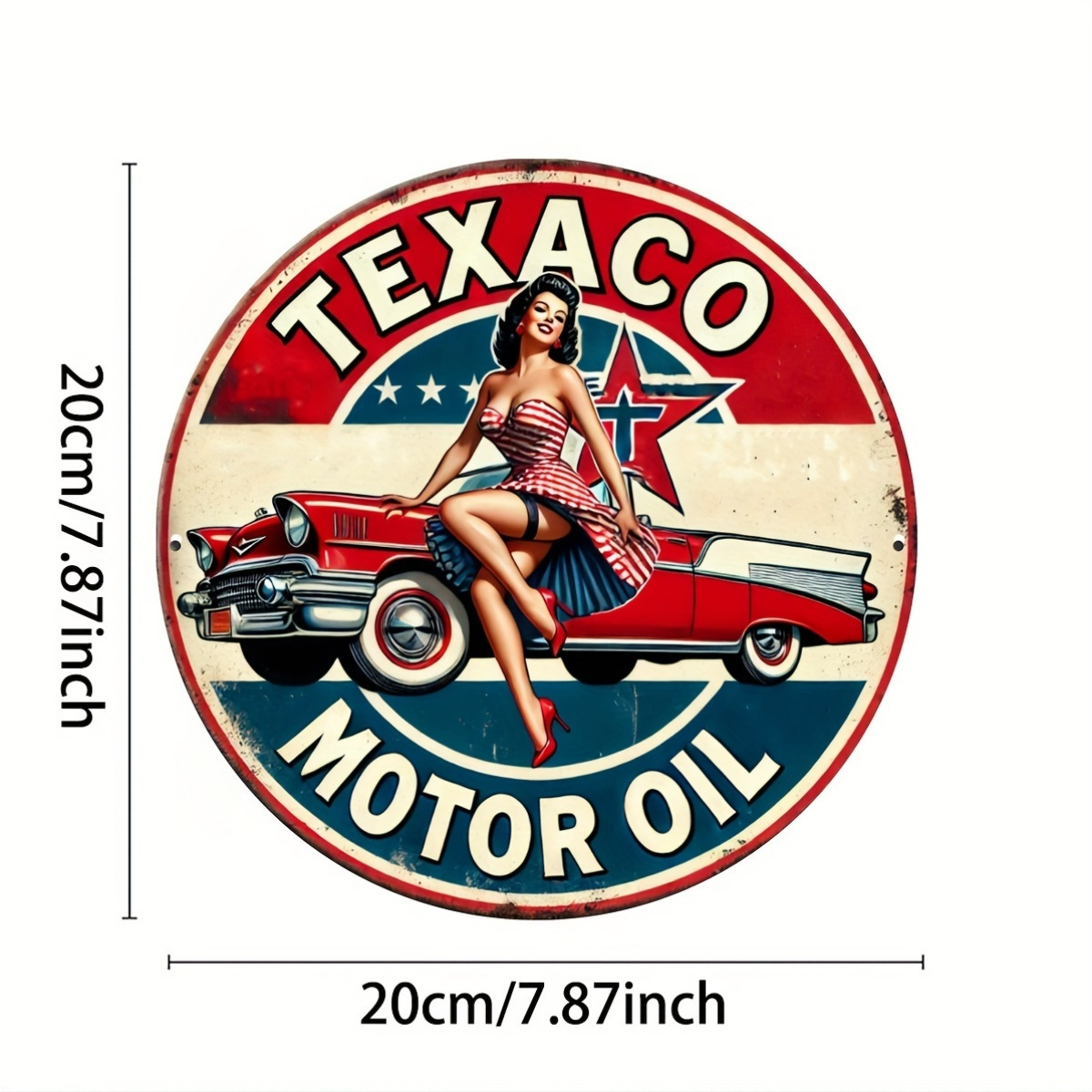 ป้ายโลหะอลูมิเนียมวินเทจลายน้ำ - Vintage Collectible Plates บทวิจารณ์และราคา