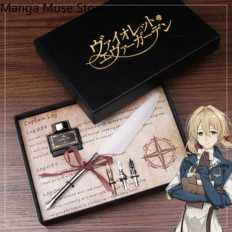 ชุดปากกาขนนกสไตล์วินเทจ คอสเพล - Vintage Collectible Pens บทวิจารณ์และราคา