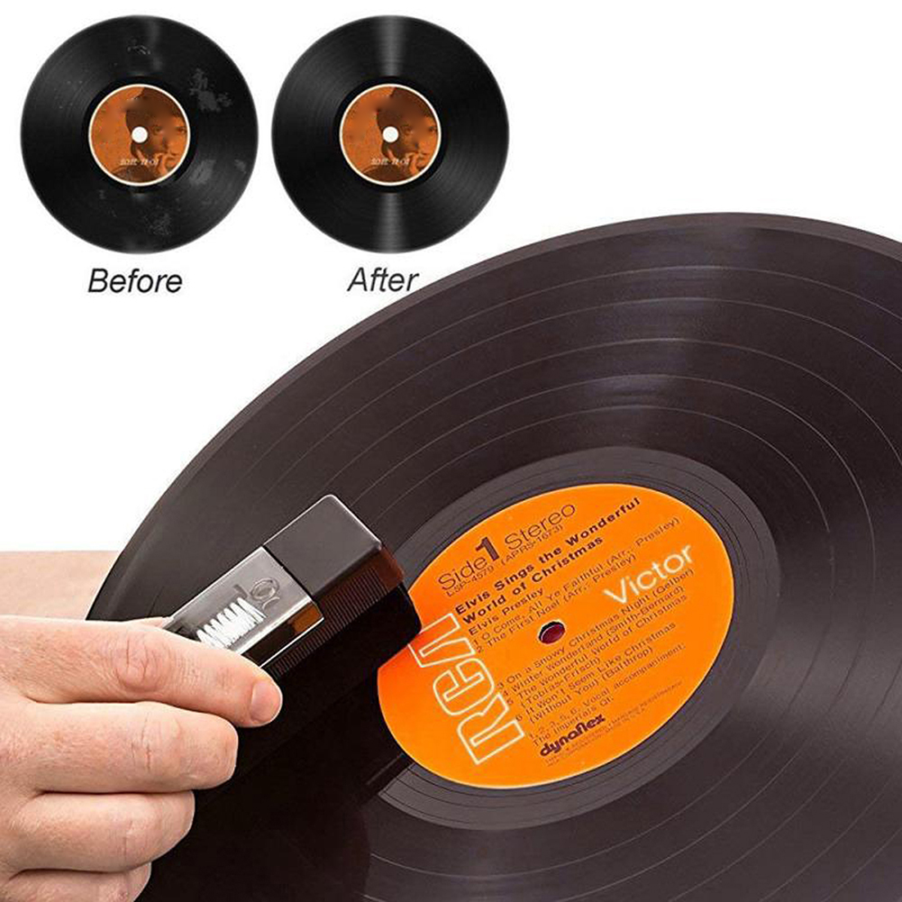 ที่ทำความสะอาดแผ่นเสียงไวนิลป้ - Vinyl Record Cleaner บทวิจารณ์และราคา