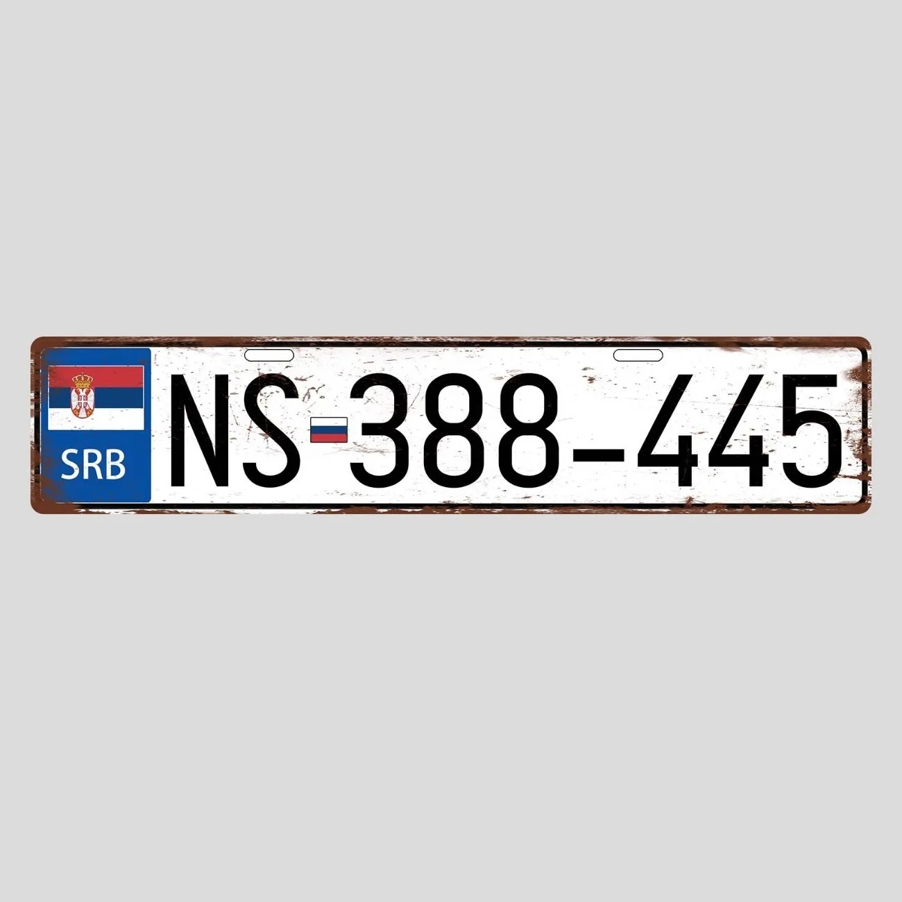 ป้ายทะเบียนโลหะสไตล์เรโทรเซอร์ - Vintage Collectible Plates บทวิจารณ์และราคา