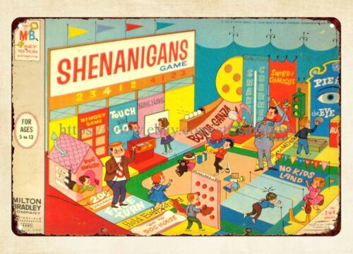 ป้ายโลหะเกมกระดานเชนาไกแนนส์ 1 - Vintage Collectibles Store บทวิจารณ์และราคา