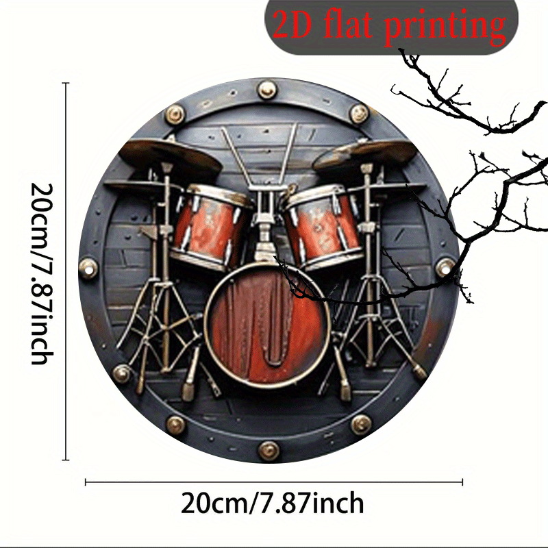 ป้ายอะลูมิเนียมทรงกลม 2 มิติ 1 - Vintage Collectible Plates บทวิจารณ์และราคา